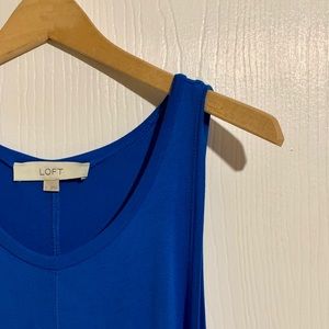 Loft Blue Swing Dress